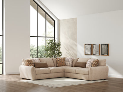 Bradenton Furniture Outlet - Ashley Furniture - Seyler Sectional - LAF 3-Piece Sectional / Sand - 61405S1