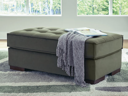 Bradenton Furniture Outlet - Ashley Furniture - Caspian-Town Living Room - Oversized Accent Ottoman / Olive - PC6170208