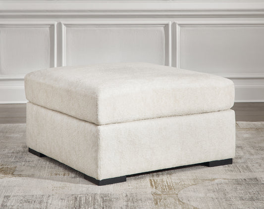 Bradenton Furniture Outlet - Ashley Furniture - Chessington Living Room - Oversized Accent Ottoman / Ivory - 6190408