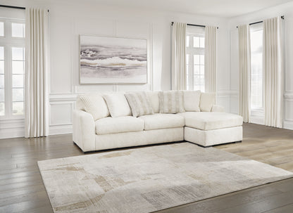 Bradenton Furniture Outlet - Ashley Furniture - Chessington Sectional - LAF 2-Piece Sectional with Chaise / Ivory - 61904S2