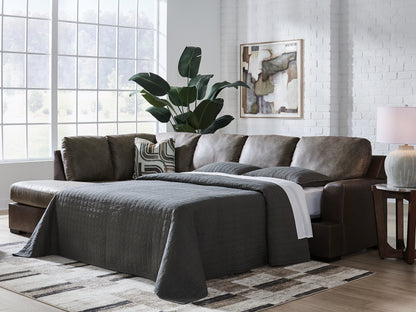 Bradenton Furniture Outlet - Ashley Furniture - Castille Way Sectional - RAF 2-Piece Sleeper Sectional with Chaise - PC62703S4