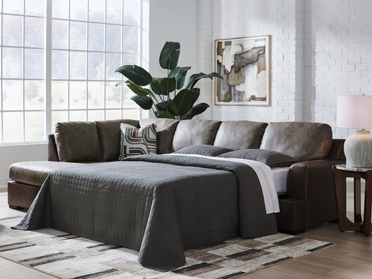 Bradenton Furniture Outlet - Ashley Furniture - Castille Way Sectional - RAF 2-Piece Sleeper Sectional with Chaise - PC62703S4