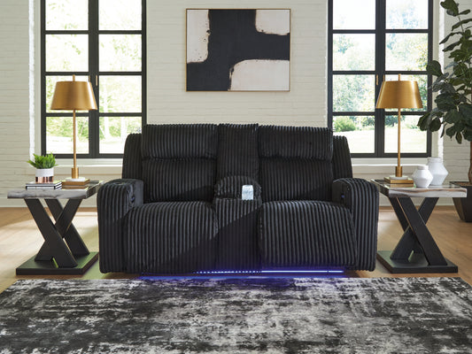 Bradenton Furniture Outlet - Ashley Furniture - Forest Lake Living Room - PWR Recliner/ADJ Headrest / Alloy - PC6420313