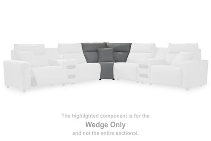 Bradenton Furniture Outlet - Ashley Furniture - ModMax II Sectional - Wedge / Salt and Pepper - 6590677