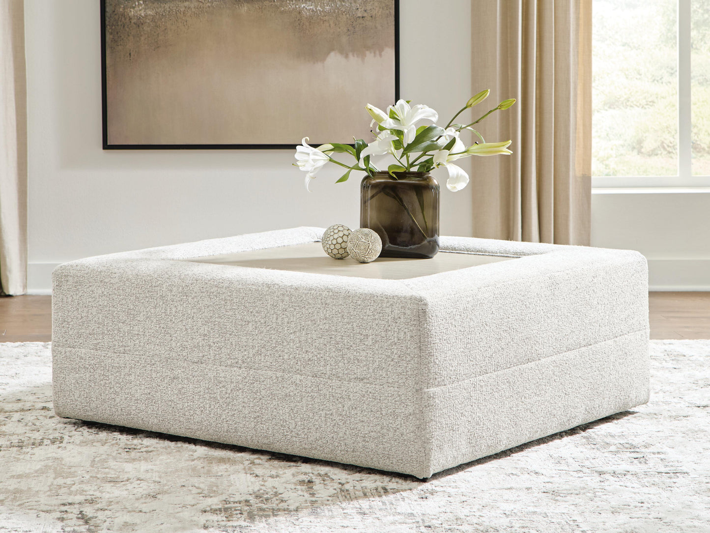 Bradenton Furniture Outlet - Ashley Furniture - Ashbourne Estate Living Room - Oversized Accent Ottoman - PC6600408