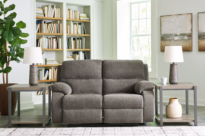 Bradenton Furniture Outlet - Ashley Furniture - Scranto Living Room - Reclining Loveseat / Brindle - 6650286