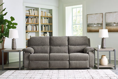 Bradenton Furniture Outlet - Ashley Furniture - Scranto Living Room - Reclining Sofa / Brindle - 6650288