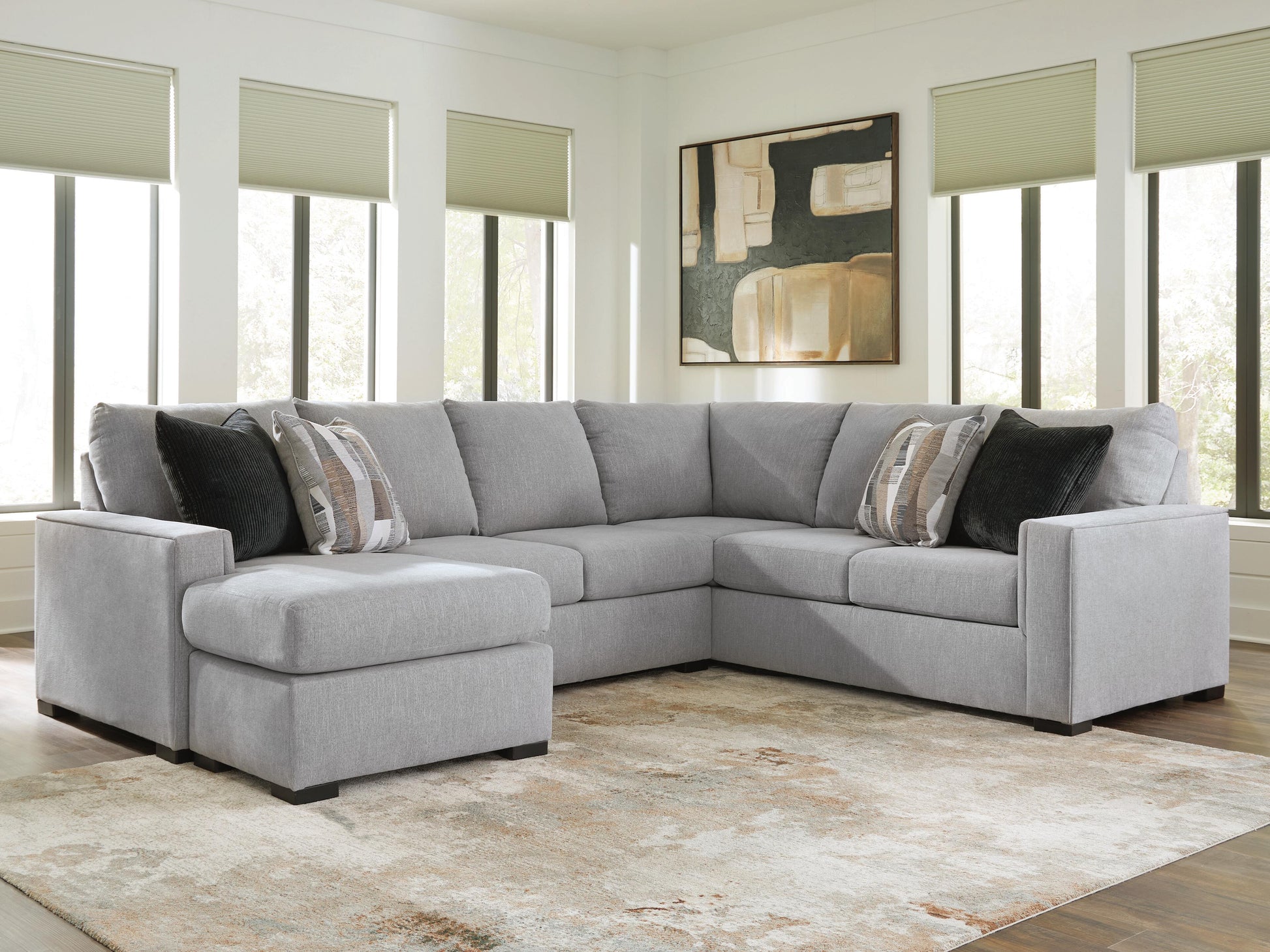 Bradenton Furniture Outlet - Ashley Furniture - Lakepoint Sectional - LAF 2-Piece Sectional with Chaise - 66804S1