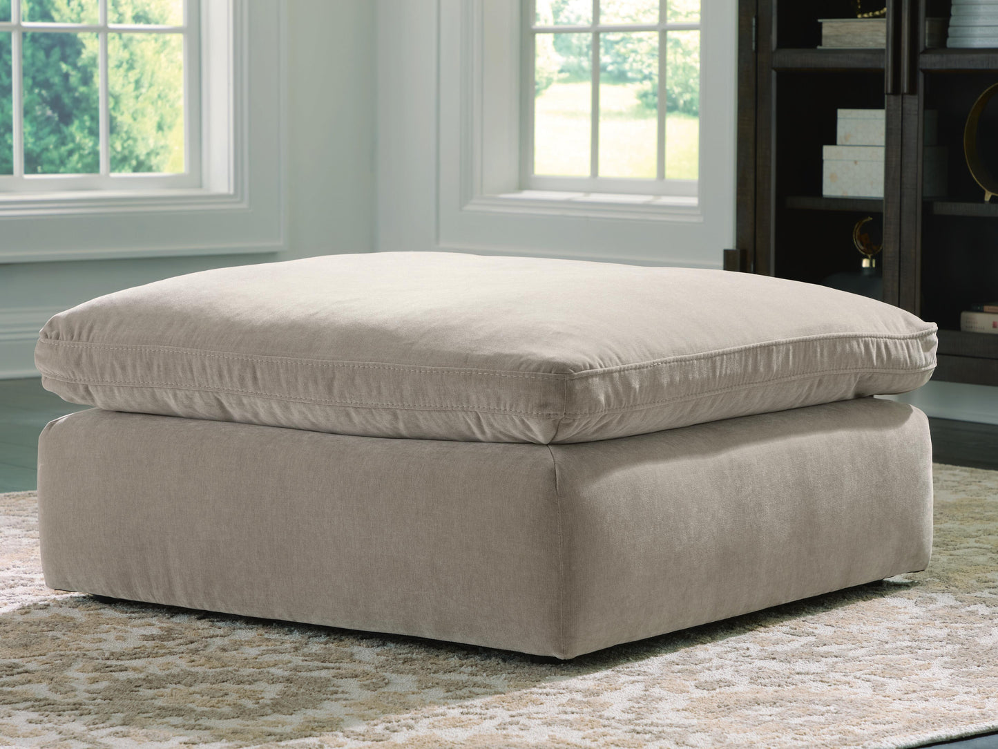 Bradenton Furniture Outlet - Ashley Furniture - Maxton Heights Living Room - Oversized Accent Ottoman / Pebble - 6780808