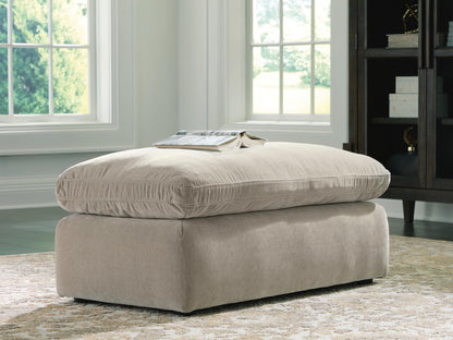 Bradenton Furniture Outlet - Ashley Furniture - Maxton Heights Living Room - Ottoman / Pebble - 6780814
