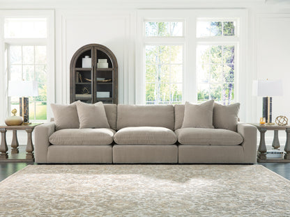 Bradenton Furniture Outlet - Ashley Furniture - Maxton Heights Sectional - RAF 3-Piece Sectional Sofa / Pebble - 67808S2