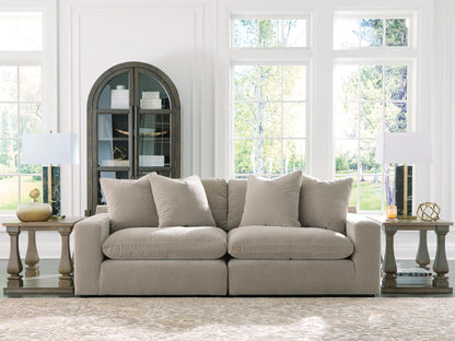 Bradenton Furniture Outlet - Ashley Furniture - Maxton Heights Sectional - RAF 2-Piece Sectional Sofa / Pebble - 67808S1