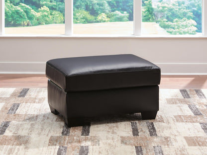 Bradenton Furniture Outlet - Ashley Furniture - Glennbre Living Room - Ottoman / Midnight - PC6980414