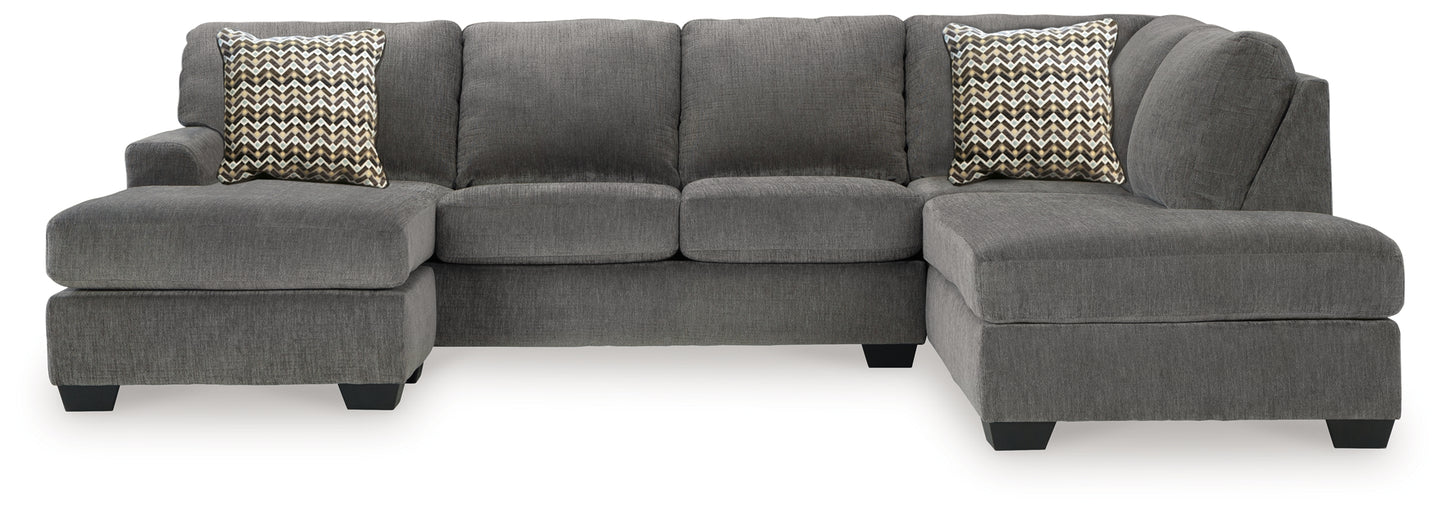 Bradenton Furniture Outlet - Ashley Furniture - Riverfield Sectional - 2-Piece Sectional with Chaise / Iron - 70097S1
