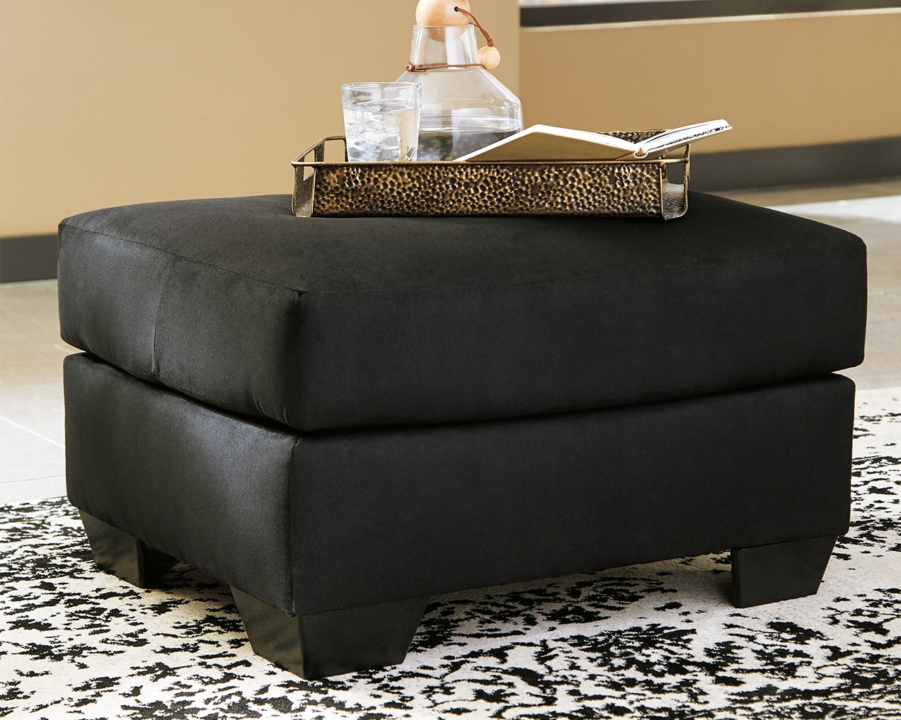 Bradenton Furniture Outlet - Ashley Furniture - Darcy Living Room - Ottoman / Cobblestone - 7500514