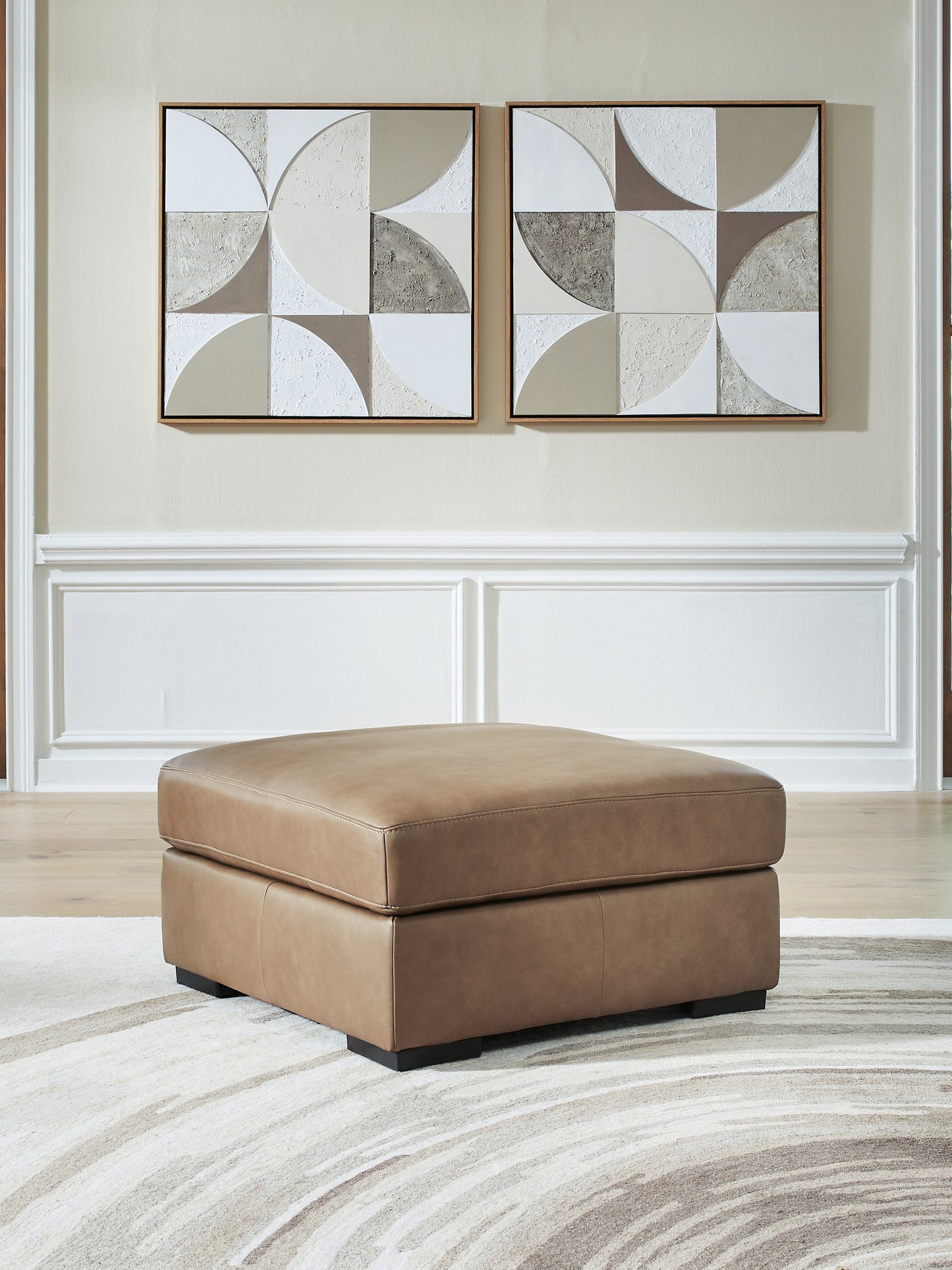 Bradenton Furniture Outlet - Ashley Furniture - Veronella Living Room - Oversized Accent Ottoman / Sahara - 7610608