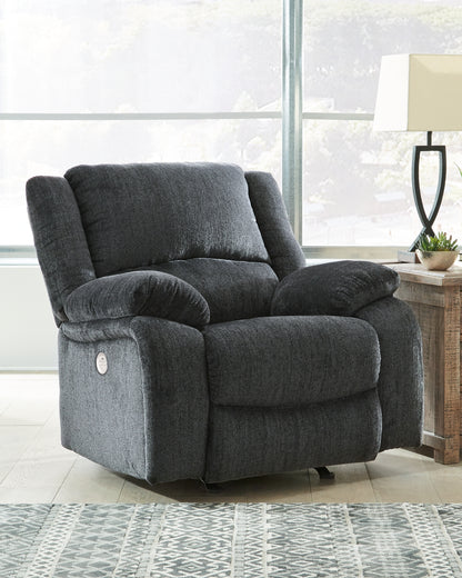 Bradenton Furniture Outlet - Ashley Furniture - Draycoll Living Room - Power Rocker Recliner / Slate - 7650498