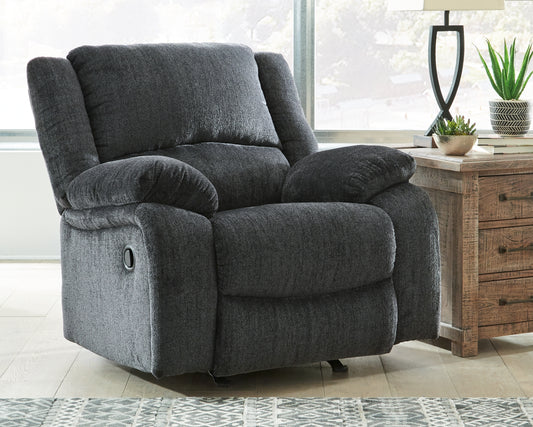 Bradenton Furniture Outlet - Ashley Furniture - Draycoll Living Room - Power Rocker Recliner / Slate - 7650498