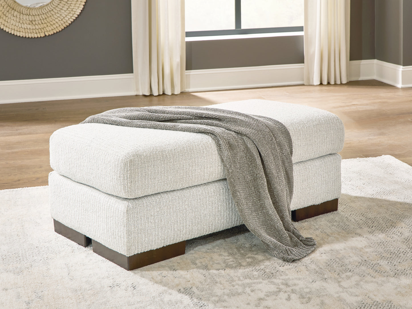 Bradenton Furniture Outlet - Ashley Furniture - Hartside Living Room - Ottoman / Frosted - 8010414