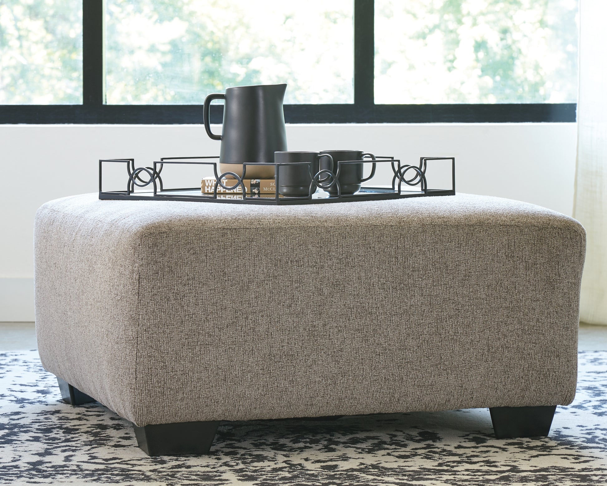Bradenton Furniture Outlet - Ashley Furniture - Ballinasloe Living Room - Rocker Recliner / Platinum - 8070225