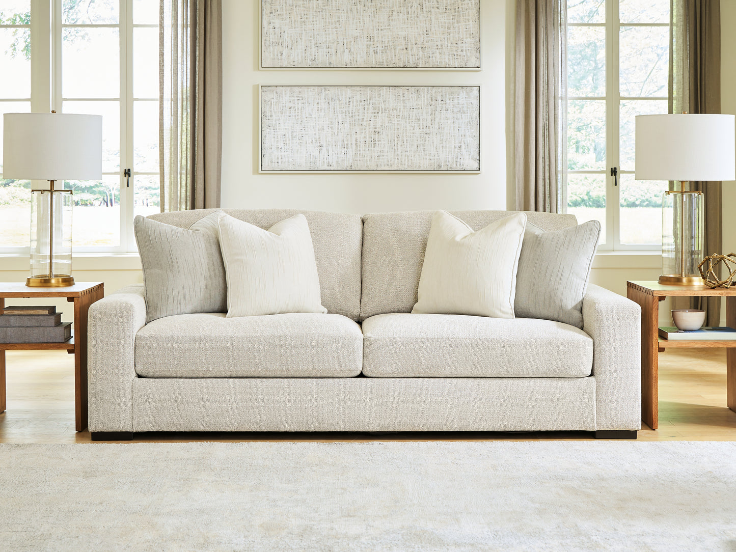 Bradenton Furniture Outlet - Ashley Furniture - Conlee-Pike Living Room - Sofa / Linen - PC8131038
