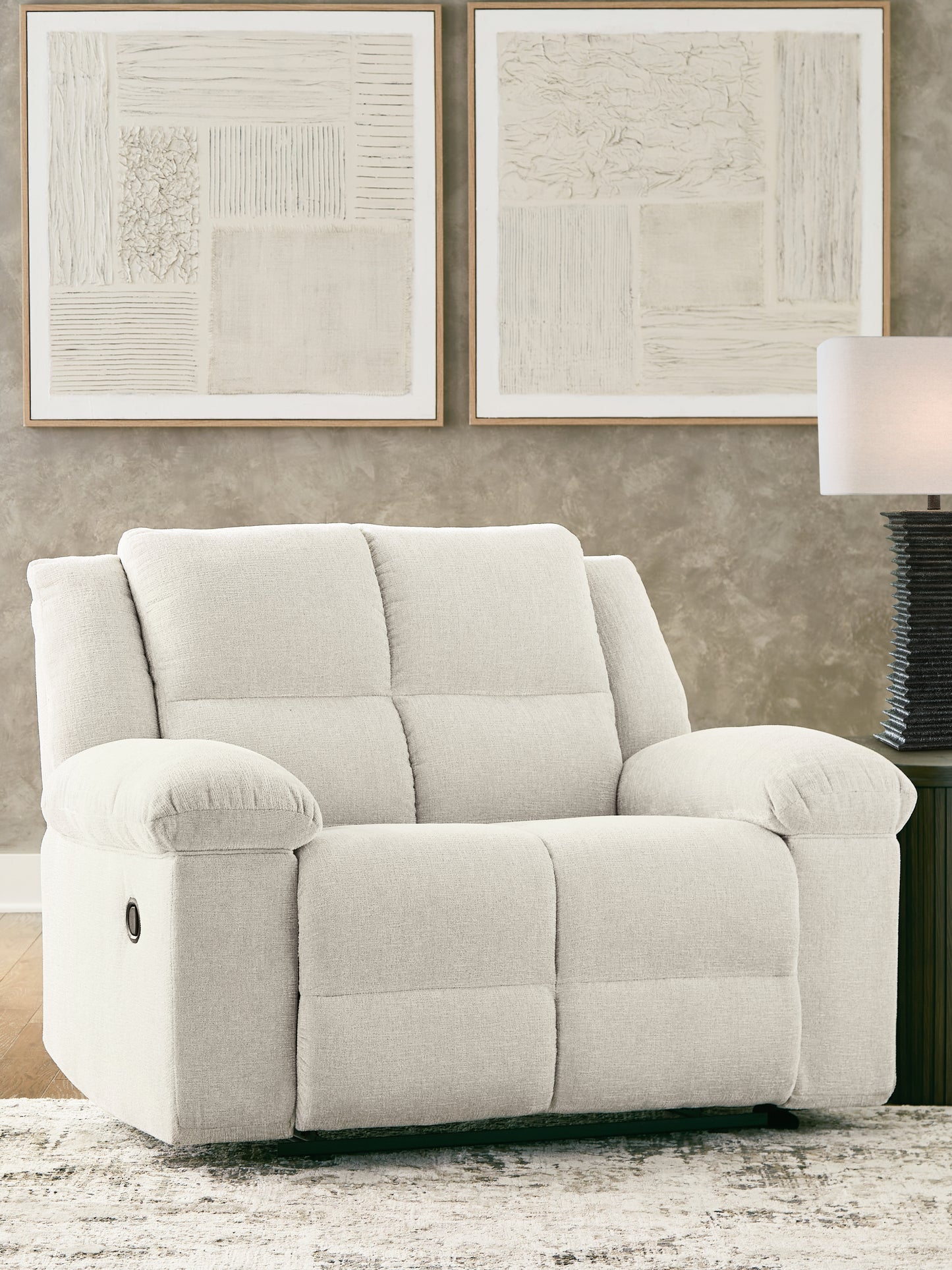 Bradenton Furniture Outlet - Ashley Furniture - Orlen Living Room - Zero Wall Wide Seat Recliner / Winter - 8160252