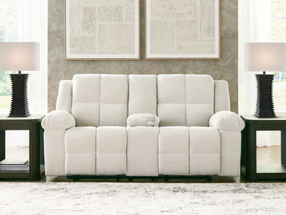Bradenton Furniture Outlet - Ashley Furniture - Orlen Living Room - DBL Rec Loveseat w/Console - 8160294