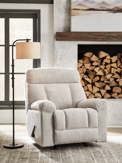 Bradenton Furniture Outlet - Ashley Furniture - Hoyne Park Living Room - Rocker Recliner / Cobble Stone - PC8281525