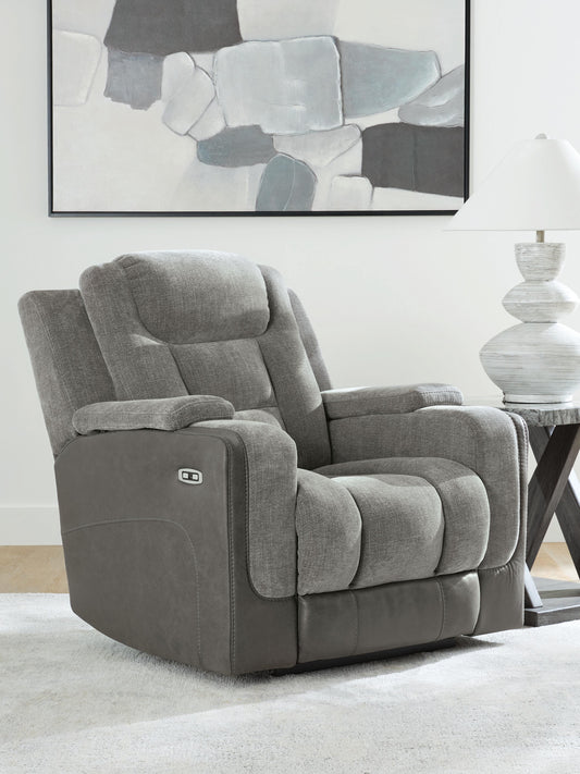 Bradenton Furniture Outlet - Ashley Furniture - Mixed Motion Living Room - PWR Recliner/ADJ Headrest - PC8350513