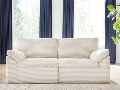 Bradenton Furniture Outlet - Ashley Furniture - Fannin Sectional - LAF/RAF Corner Chair (Set of 2) / Ivory - PC8430451