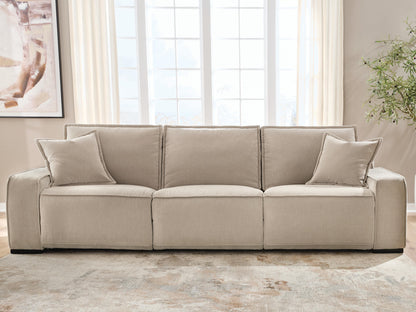 Bradenton Furniture Outlet - Ashley Furniture - Carceri Sectional - 3-Piece Power Sectional Reclining Sofa / Cashmere - 87003S3