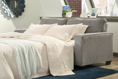 Bradenton Furniture Outlet - Ashley Furniture - Altari Living Room - Queen Sofa Sleeper / Alloy - 8721439