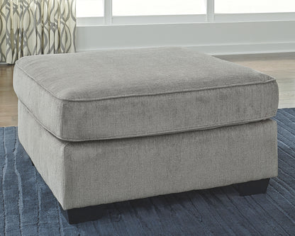 Bradenton Furniture Outlet - Ashley Furniture - Altari Living Room - Oversized Accent Ottoman / Alloy - 8721408