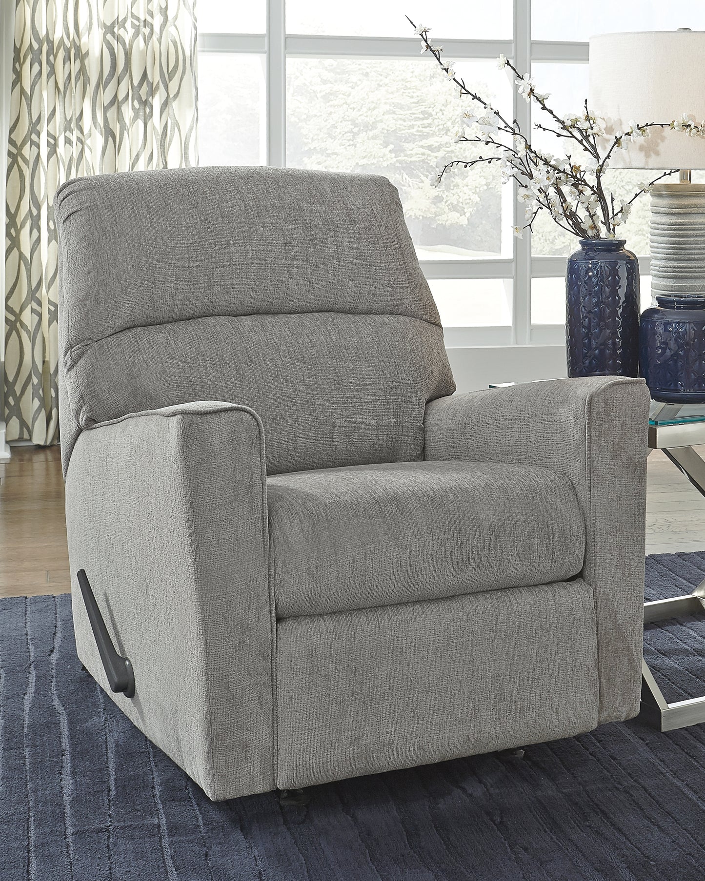 Bradenton Furniture Outlet - Ashley Furniture - Altari Living Room - Rocker Recliner / Alloy - 8721425