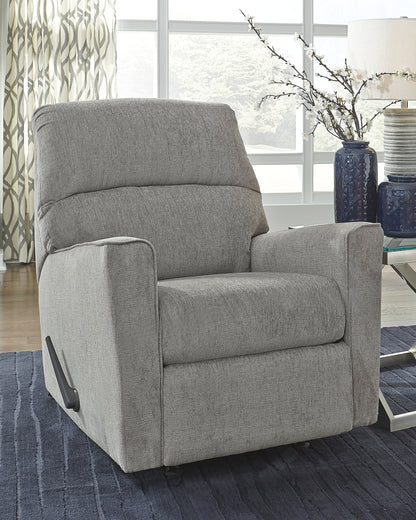 Bradenton Furniture Outlet - Ashley Furniture - Altari Living Room - Rocker Recliner / Alloy - 8721425