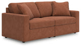6-Piece Sectional with Chaise and Storage Console