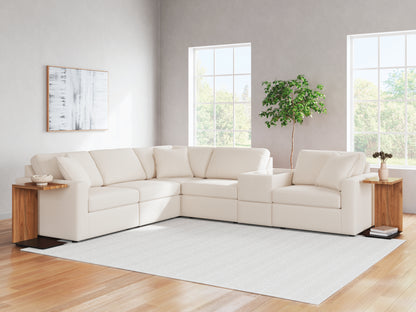 Bradenton Furniture Outlet - Ashley Furniture - Modmax Sectional - RAF 6-Piece Sectional / Oyster - 92103S7