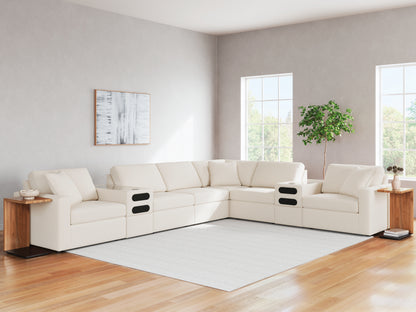 Bradenton Furniture Outlet - Ashley Furniture - Modmax Sectional - RAF 8-Piece Sectional / Oyster - 92103S16