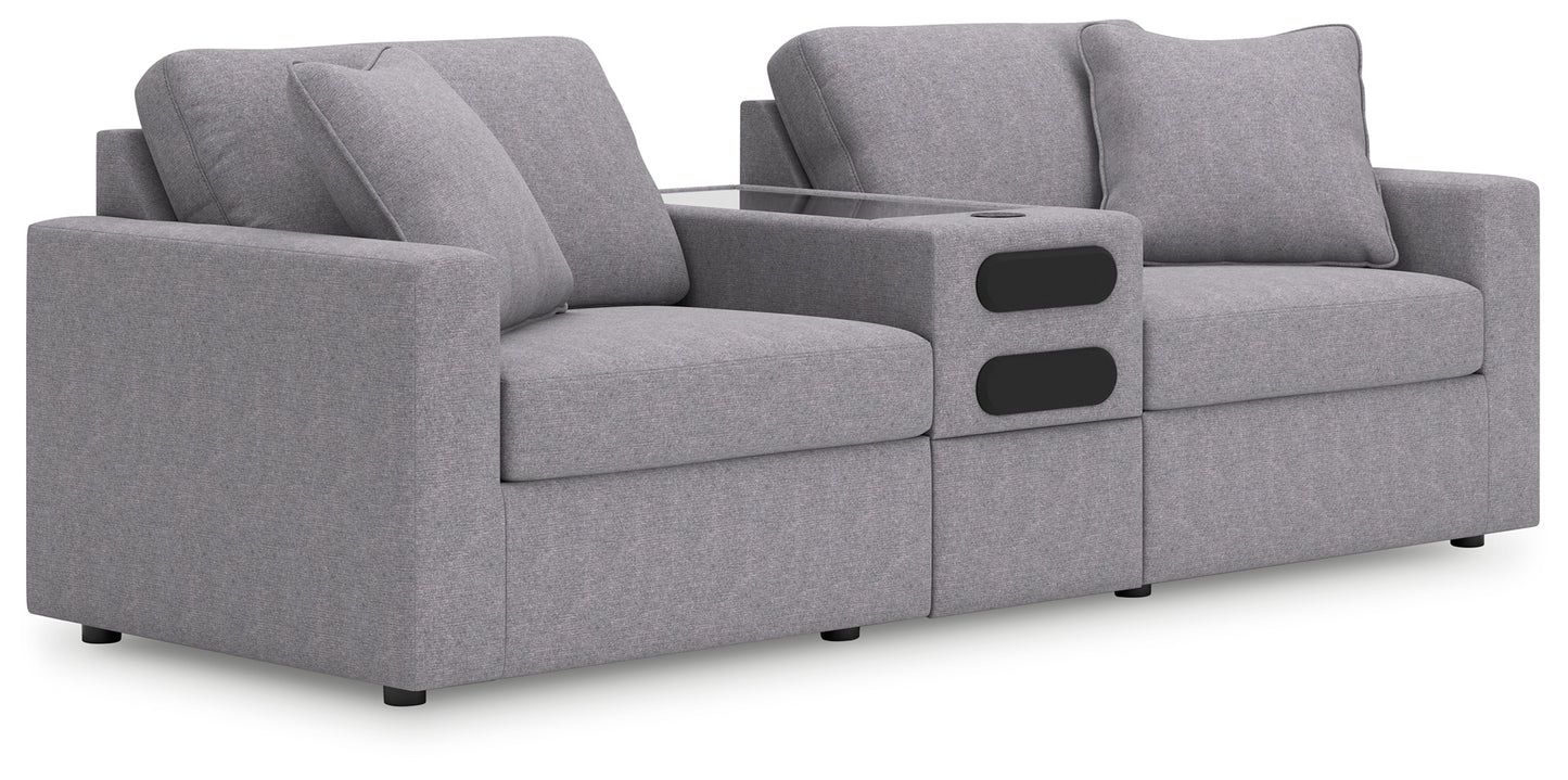 Bradenton Furniture Outlet - Ashley Furniture - Modmax Sectional - RAF 3-Piece Sectional / Granite - 92104S13