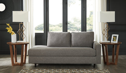 Bradenton Furniture Outlet - Ashley Furniture - Lyman Living Room - RAF Corner Chaise / Graphite - 9330317
