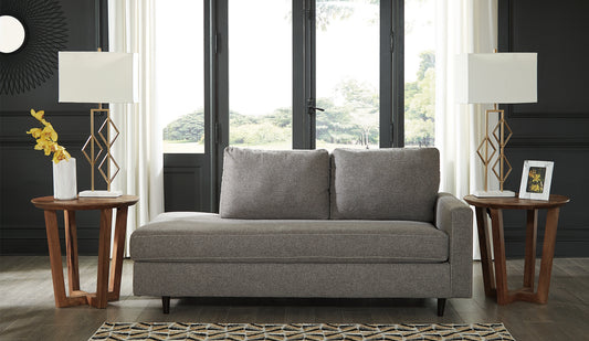 Bradenton Furniture Outlet - Ashley Furniture - Lyman Living Room - RAF Corner Chaise / Graphite - 9330317