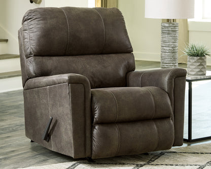 Bradenton Furniture Outlet - Ashley Furniture - Navi Living Room - Rocker Recliner / Smoke - 9400225