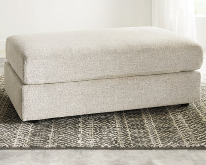 Bradenton Furniture Outlet - Ashley Furniture - Soletren Living Room - Oversized Accent Ottoman / Stone - 9510408