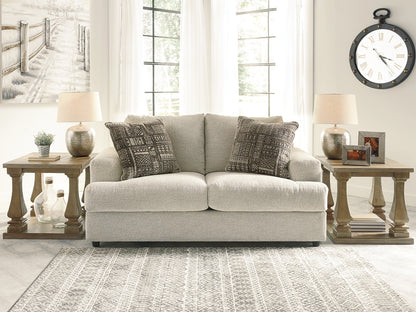 Bradenton Furniture Outlet - Ashley Furniture - Soletren Living Room - Loveseat / Stone - 9510435