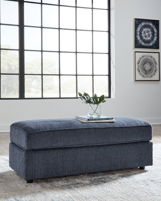 Bradenton Furniture Outlet - Ashley Furniture - Albar Place Living Room - Oversized Accent Ottoman / Cobalt - 9530208
