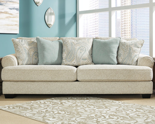 Bradenton Furniture Outlet - Ashley Furniture - Monaghan Living Room - Sofa / Sandstone - 9620538