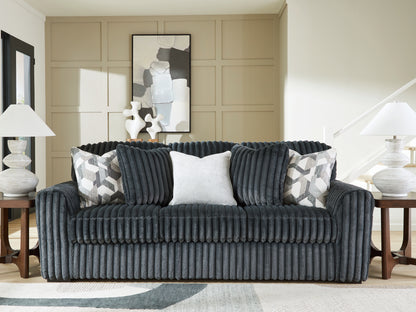 Bradenton Furniture Outlet - Ashley Furniture - Midnight-Madness Living Room - Sofa / Gunmetal - 9810538