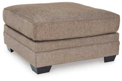 Bradenton Furniture Outlet - Ashley Furniture - Cannonbrook Living Room - Oversized Accent Ottoman / Nutmeg - 9820108