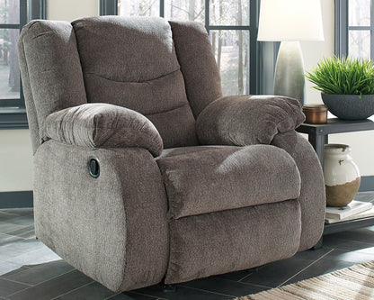 Bradenton Furniture Outlet - Ashley Furniture - Tulen Living Room - Rocker Recliner / Gray - 9860625