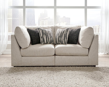 Bradenton Furniture Outlet - Ashley Furniture - Kellway Sectional - 2-Piece Sectional / Bisque - 98707S2